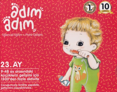 Adım Adım Bebek Eğitim Seti 23. Ay