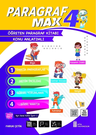 4. Sınıf Paragraf Max 