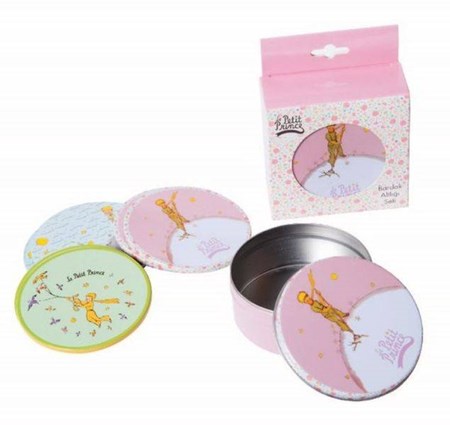 Küçük Prens 6'lı Bardak Altlığı Seti Özel Tasarımlı Kutu Kpr311