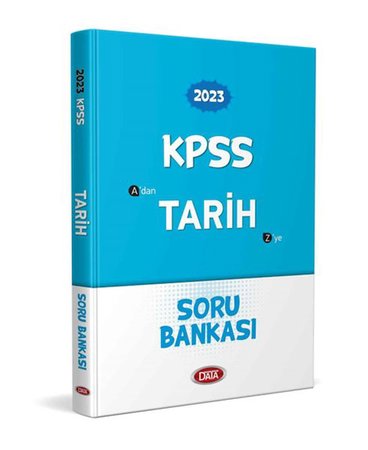 Data 2023 KPSS Tarih Soru Bankası