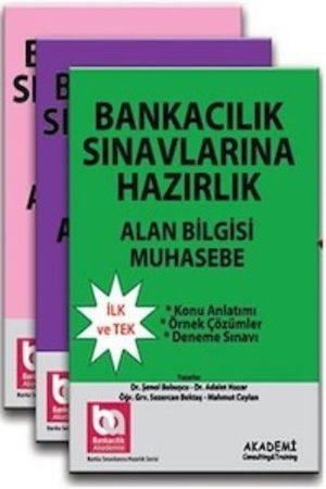 Bankacılık Sınavlarına Hazırlık Modüler Set 3'lü - Alan Bilgisi