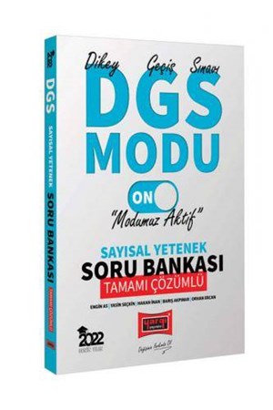 DGS Modu Sayısal Yetenek Tamamı Çözümlü Soru Bankası