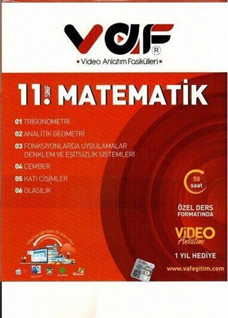 11. Sınıf Matematik Video Anlatım Fasikülleri