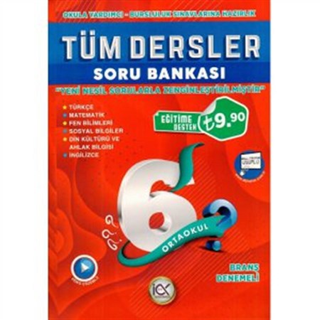 6. Sınıf Tüm Dersler Soru Bankası