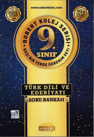 Robert Kolej Serisi 9.sınıf Türk Dili Ve Edebiyatı Soru Bankası Yeni