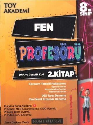 8. Sınıf Fen Profesörü 2.kitap Dna Ve Genetik Kod