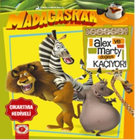 Madagaskar Penguenleri - Alex ve Marty Doğaya Kaçıyor!