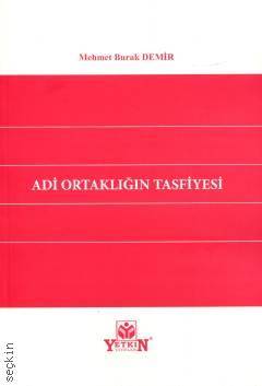 Adi Ortaklığın Tasfiyesi