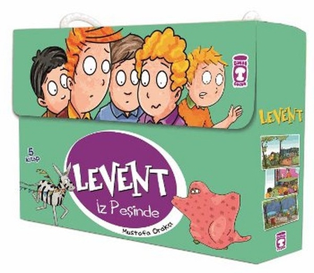 Levent İz Peşinde - 01 Set (5 Kitap Takım)