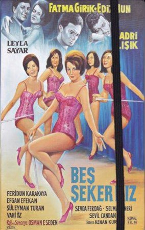 Yeşil Çam Klasik Defter Beş Şeker Kız