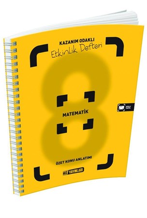 8. Sınıf LGS Matematik Özet Konu Anlatımı Etkinlik Defteri