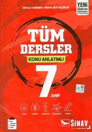 Sınav 7. Sınıf Tüm Dersler Konu Anlatımlı Yeni