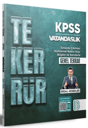 Tekerrür - KPSS - Vatandaşlık Genel TekraR
