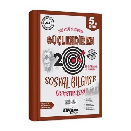 5. Sınıf Sosyal Bilgiler 20 Güçlendiren Deneme