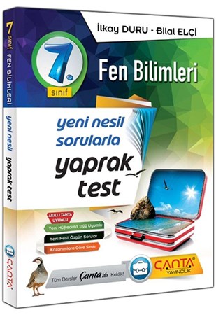 7. Sınıf Fen Bilimleri Yaprak Test