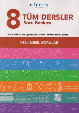 8. Sınıf Tüm Dersler Soru Bankası