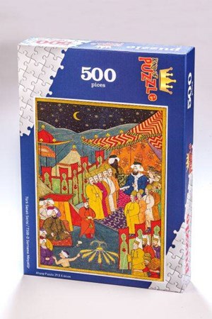 Türk Sanatı Serisi Surname Minyatür 500 Parça Puzzle Ts08 D