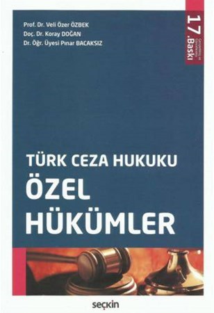Türk Ceza Hukuku - Özel Hükümler
