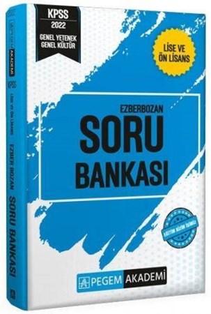 KPSS Lise Ön Lisans Ezberbozan Soru Bankası