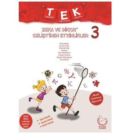 3.sinif Tek Zeka Ve Dikkat Geliştirici Etkinlikler