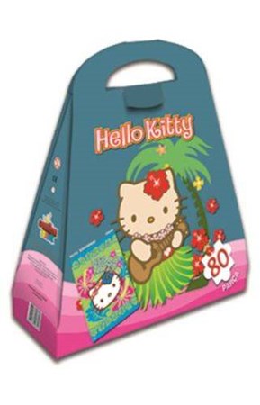 Hello Kitty Çantalı Yap Boz 80 Parça Puzzle 40614