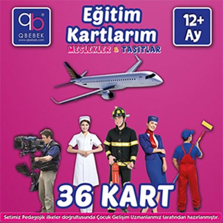 Eğitim Kartlarım - Meslekler ve Taşıtlar