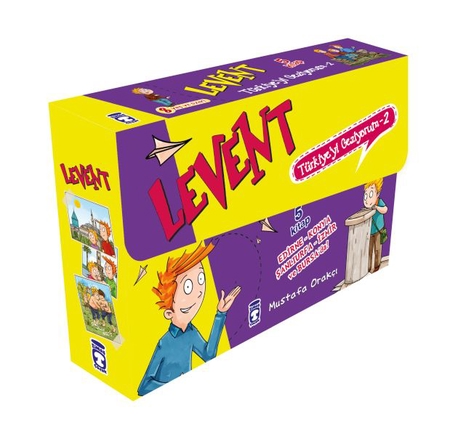 Levent Türkiye'yi Geziyorum - 2 (5 Kitap Takım)