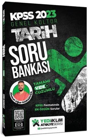 Atölye Serisi Tarih Tamamı Video Çözümlü Soru Bankası 2023