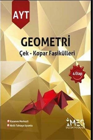 AYT Geometri Çek Kopar Fasikülleri 4 Etap
