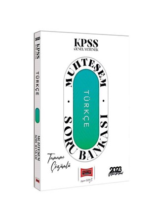 KPSS Muhteşem Genel Yetenek Türkçe Tamamı Çözümlü Soru Bankası 2023