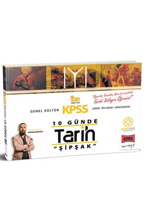 2022 KPSS Lisans Lise Ön Lisans 10 Günde Şipşak Tarih