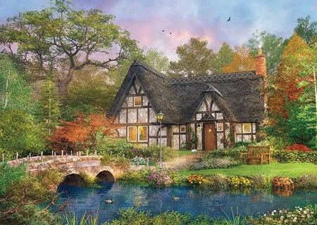 Puzzle 2000 The Stoney Bridge Cottage 11479