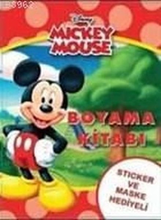 Mickey Roadster Çıkartmalı Boyama Kitabı - Kampanyalı