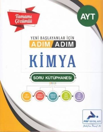 AYT Kimya Adım Adım Tamamı Çözümlü Soru Kütüphanesi