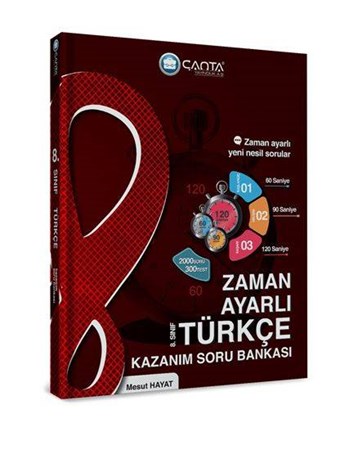 8.Sınıf Türkçe Zaman Ayarlı Kazanım Soru Bankası
