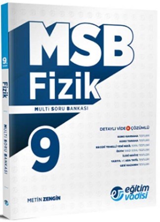 Eğitim Vadisi 9. Sınıf Fizik Güncel MSB Multi Soru Bankası