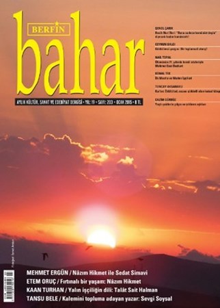 Berfin Bahar Dergisi Sayı 203 Ocak 2015