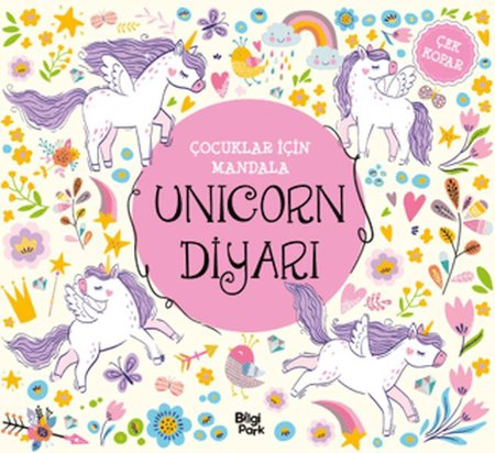Çocuklar İçin Mandala - Unicorn Diyarı