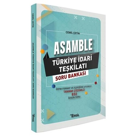 ASAMBLE Türkiye İdari Teşkilatı Çözümlü Soru Bankası