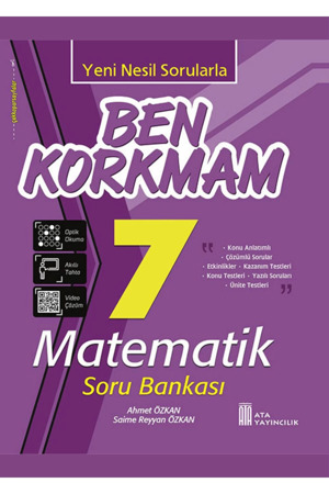 Ata Ben Korkmam 7.Sınıf Matematik Soru Bankası