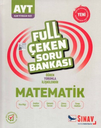 Sınav Ayt Matematik Full Çeken Soru Bankası Yeni