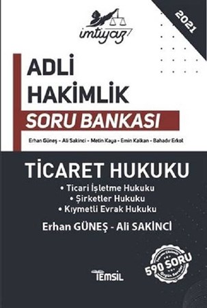 İmtiyaz Ticaret Hukuku Adli Hakimlik Soru Bankası 2021