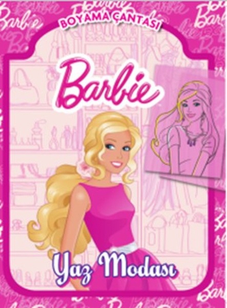 Barbie Yaz Modası Boyama Çantası