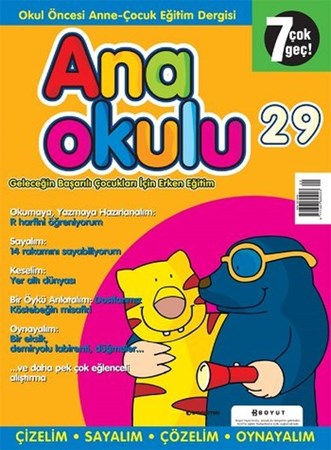 Anaokulu Sayı 29 Anne Çocuk Eğitim Dergisi