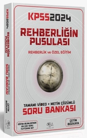 2024 KPSS Eğitim Bilimleri Rehberliğin Pusulası Soru Bankası Video Çözümlü