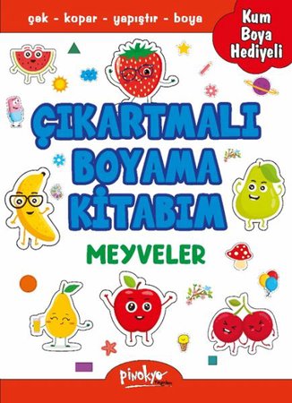 Çıkartmalı Boyama Meyveler