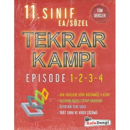 Kafa Dengi 11.sınıf Tüm Dersler Tekrar Kampı (Sözel)