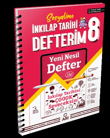 8. Sınıf LGS Sosyalimo İnkılap Tarihi Defterim