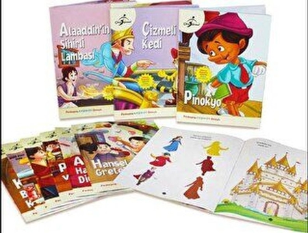 Aktiviteli Boyama Serisi (10 Kitap Set)