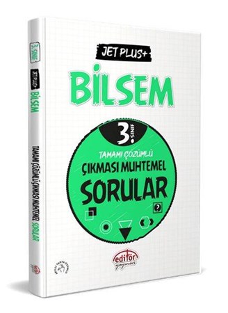 3. Sınıf Bilsem Jet Plus Tamamı Çözümlü Çıkması Muhtemel Sorular